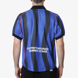 thumbnail Pompeii Pre-Season Football Shirt, Blue, Detail Shot 5