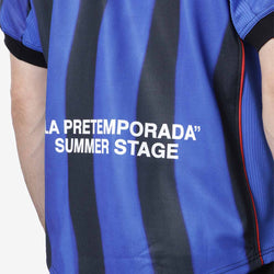 thumbnail Pompeii Pre-Season Football Shirt, Blue, Detail Shot 6