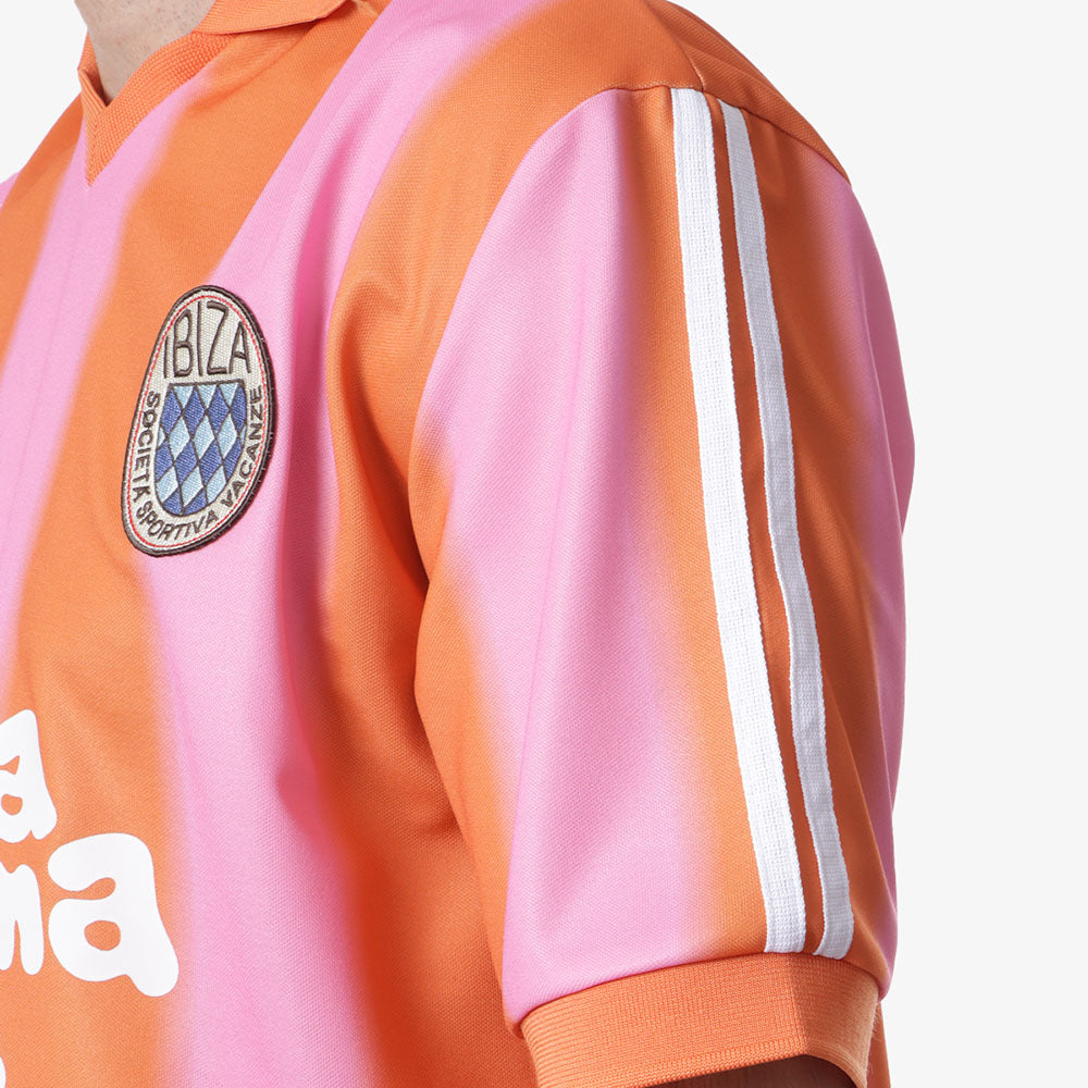 Pompeii Stripes Football Shirt, Pink, Detail Shot 3