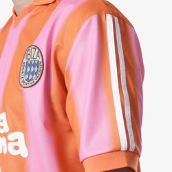 thumbnail Pompeii Stripes Football Shirt, Pink, Detail Shot 3