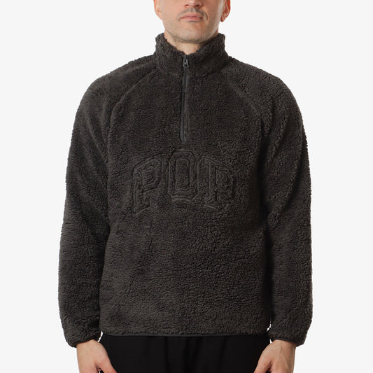 Pop Trading Company Arch Half Zip Fleece Sweat