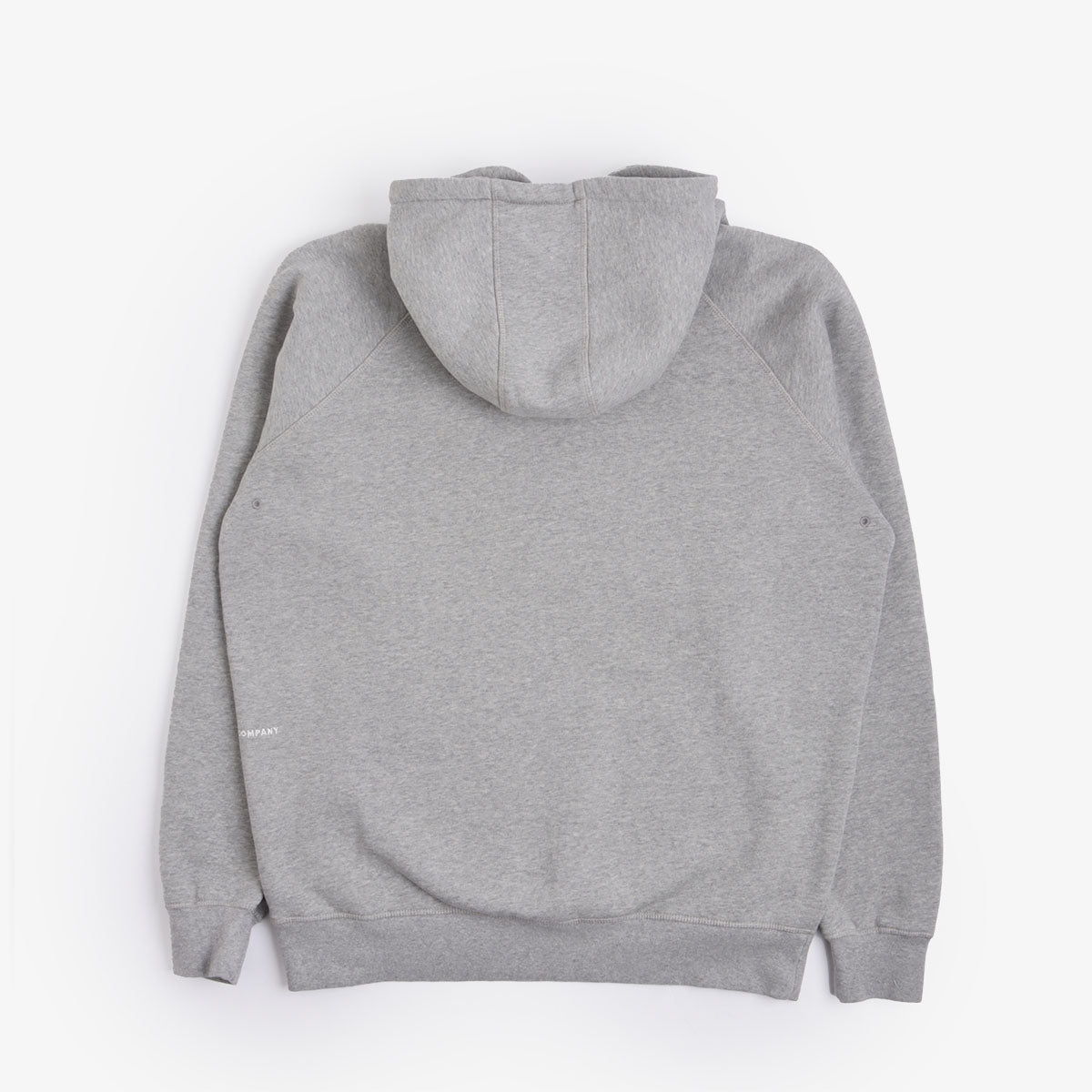 main Pop Trading Company College P Hoodie, Grey Heather, Detail Shot 8