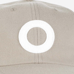 thumbnail Pop Trading Company O Six Panel Hat, Khaki, Detail Shot 2