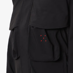 thumbnail Pop Trading Company Popshell Jacket, Black, Detail Shot 2