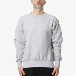 thumbnail Power Goods Super Weight Crewneck Sweatshirt, Heather Grey, Detail Shot 1