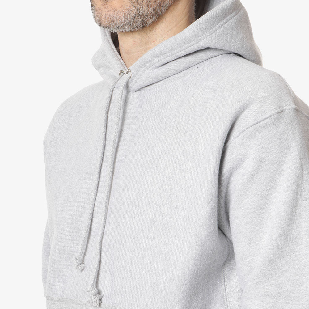 Power Goods Super Weight Hoodie, Heather Grey, Detail Shot 2