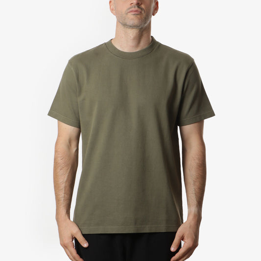 Power Goods Super Weight T-Shirt, Olive, Detail Shot 1