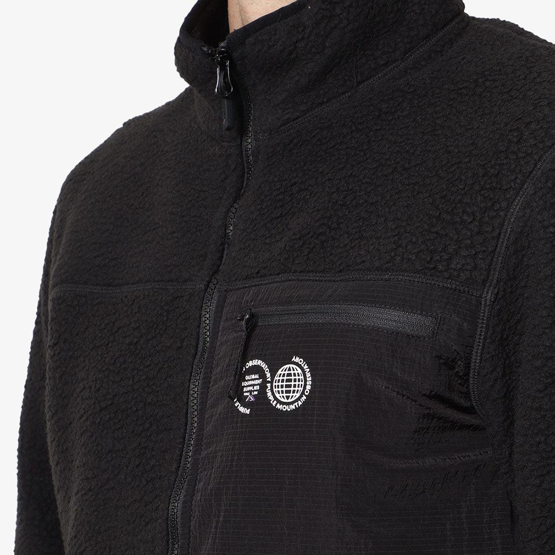 Purple Mountain Observatory Sherpa Zip Thru Jacket