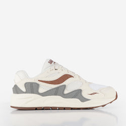 thumbnail Saucony Grid Shadow 2 Mushroom Shoes, Sand/Brown, Detail Shot 1