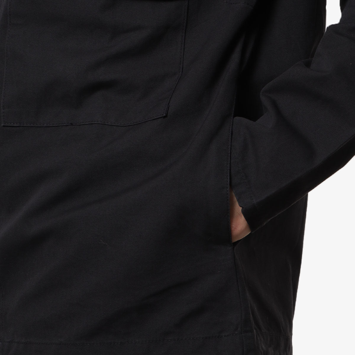 Service Works Allotment Parka, Black, Detail Shot 3