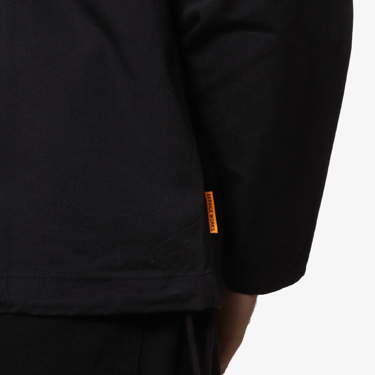 Service Works Allotment Parka, Black, Detail Shot 4