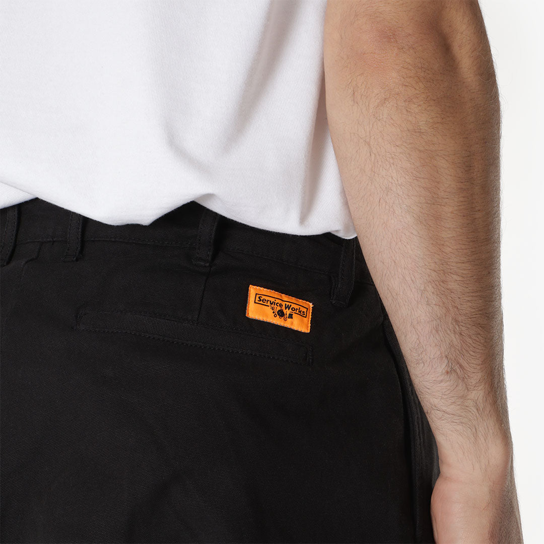 Service Works Canvas Part Timer Pant, Black, Detail Shot 4