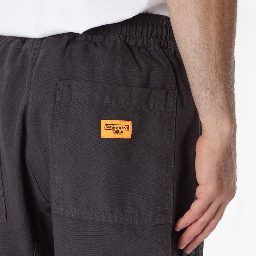 main Service Works Classic Chef Pant, Grey, Detail Shot 4