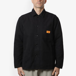 thumbnail Service Works Classic Coverall Jacket, Black, Detail Shot 1