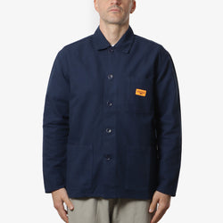 thumbnail Service Works Classic Coverall Jacket, Navy, Detail Shot 1