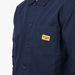 thumbnail Service Works Classic Coverall Jacket, Navy, Detail Shot 2