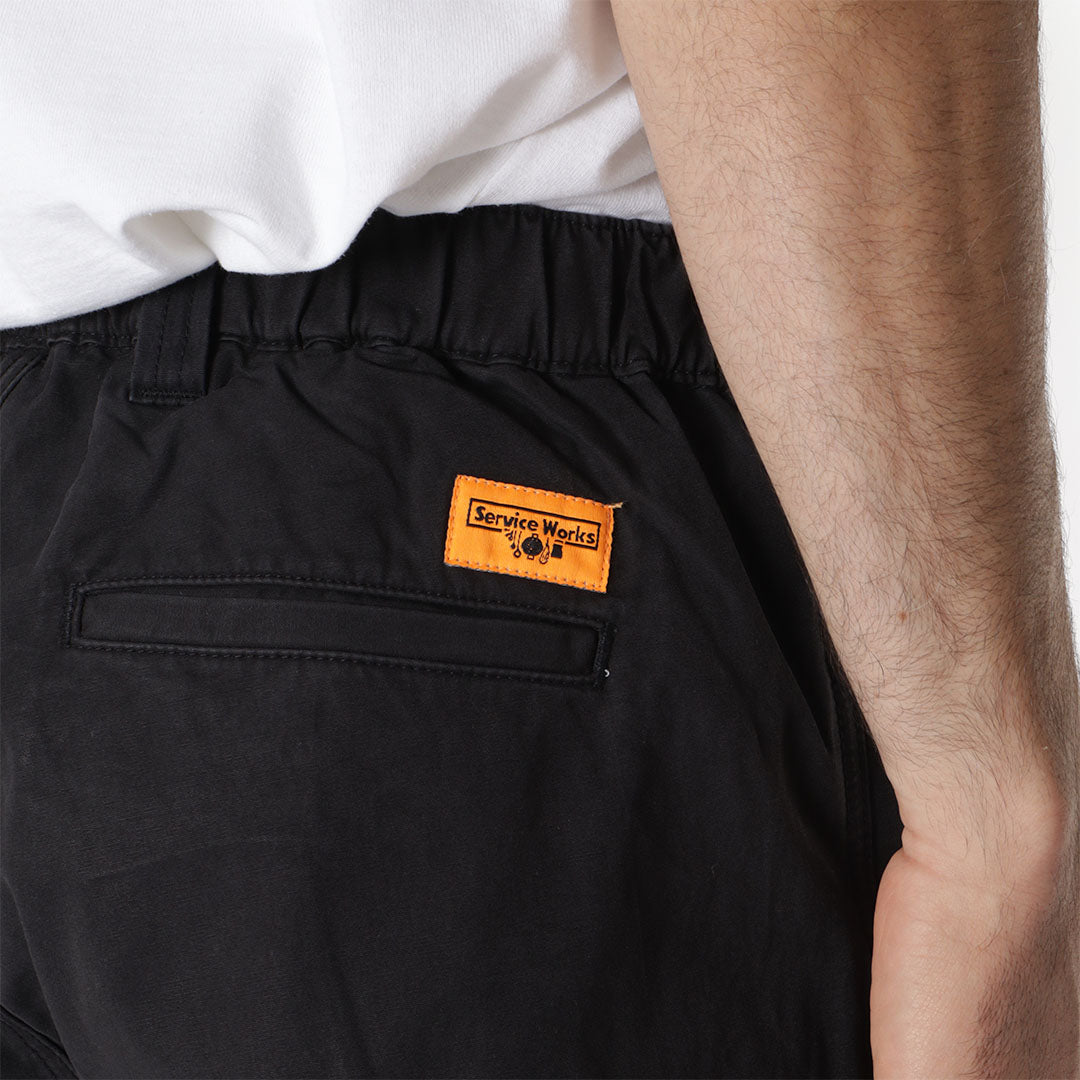 Service Works Dense Twill Waiter Pant, Black, Detail Shot 4