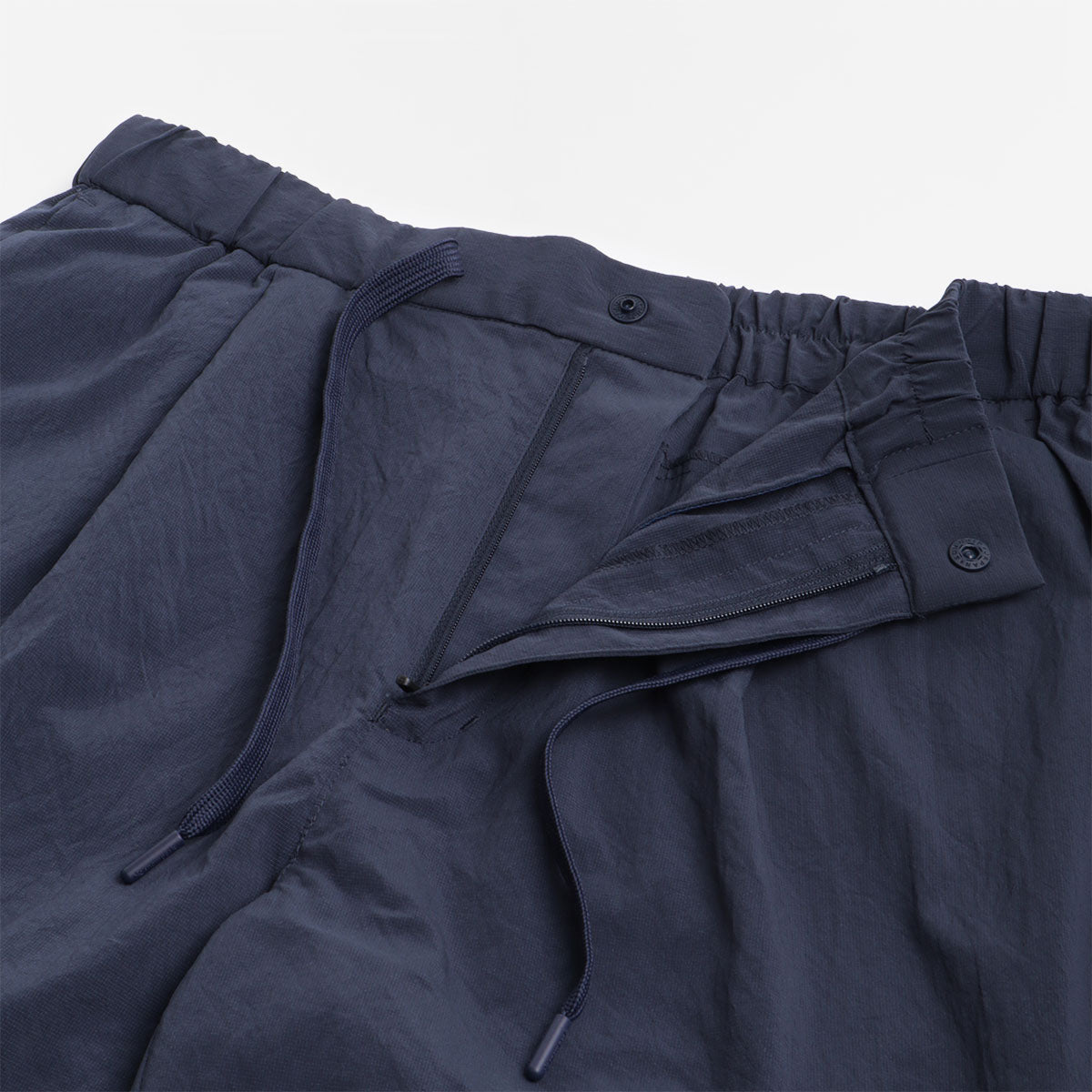 main Snow Peak Breathable Quick Dry Shorts, Navy, Detail Shot 2