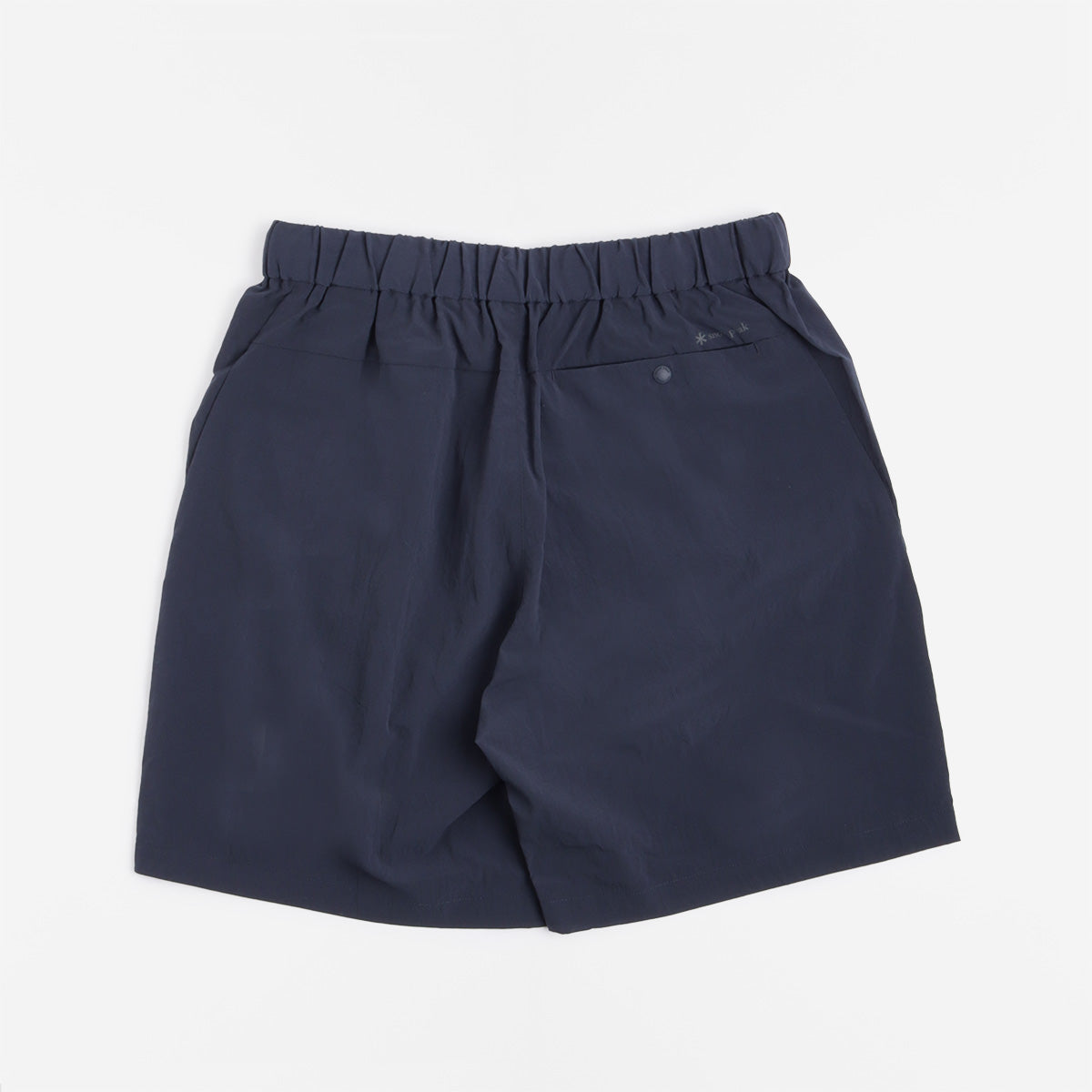 main Snow Peak Breathable Quick Dry Shorts, Navy, Detail Shot 4