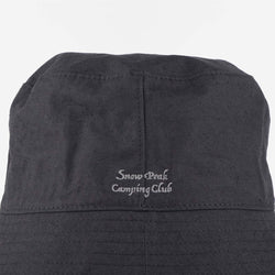 thumbnail Snow Peak Camping Club Hat, Black, Detail Shot 2