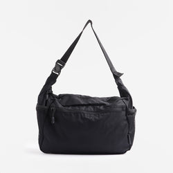 thumbnail Snow Peak Everyday Use Middle Shoulder Bag, Black, Detail Shot 1