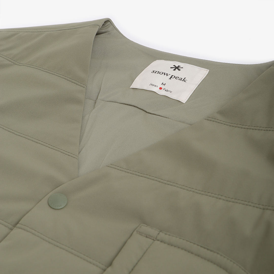 Snow Peak Flexible Insulated Cardigan - Olive – Urban Industry