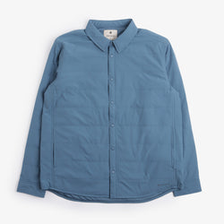 thumbnail Snow Peak Flexible Insulated Shirt, Light Blue, Detail Shot 1