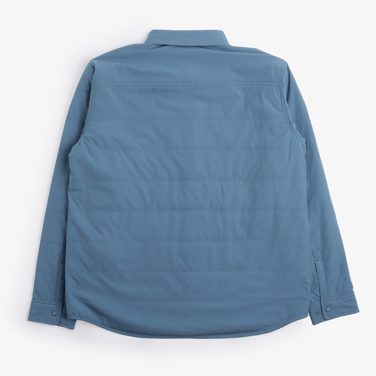 main Snow Peak Flexible Insulated Shirt, Light Blue, Detail Shot 4