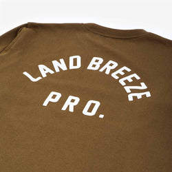 thumbnail Snow Peak Land Breeze Long Sleeve T-Shirt, Olive, Detail Shot 4