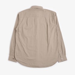 thumbnail Snow Peak OG Cotton Poplin Shirt, Beige, Detail Shot 3