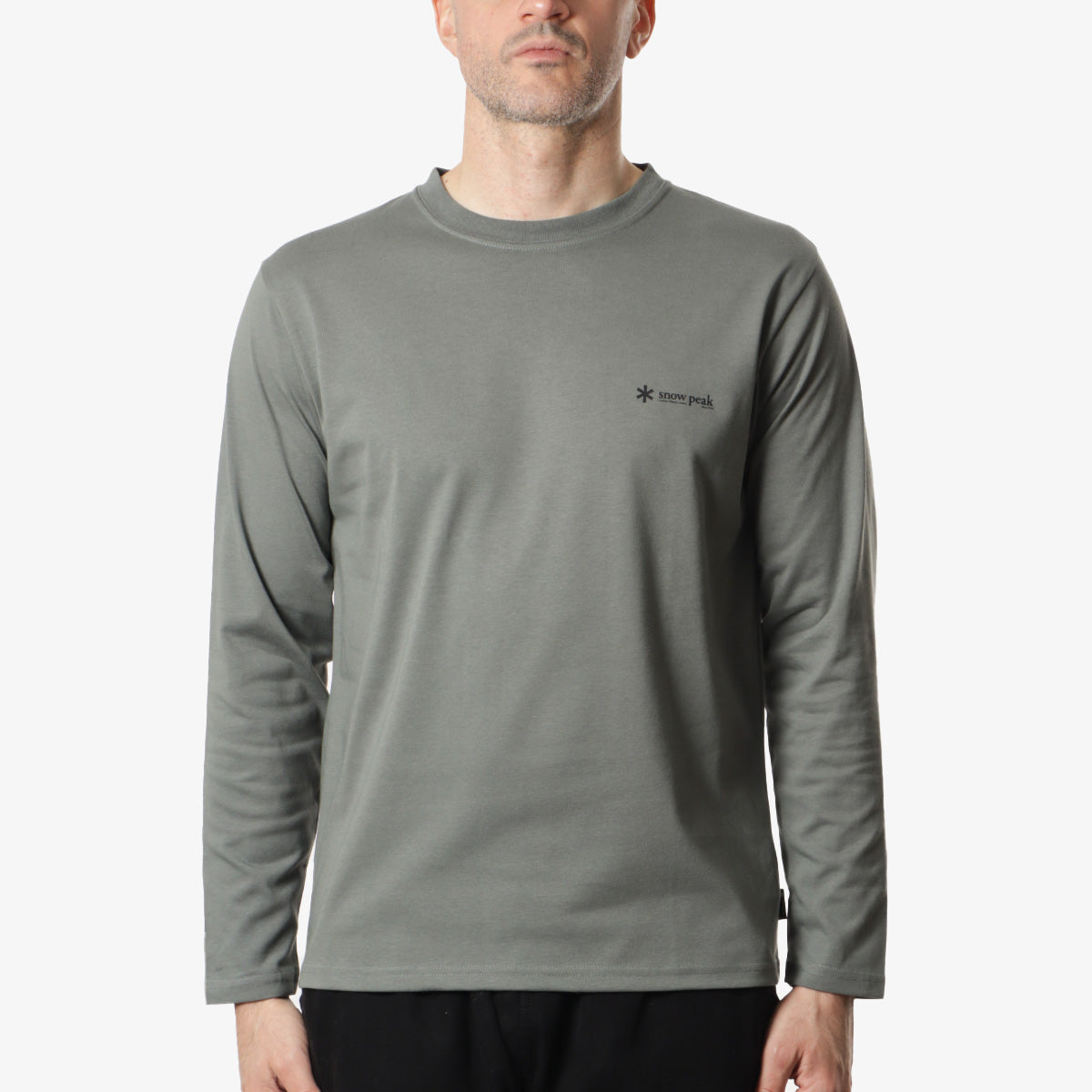 main Snow Peak SP One point Logo Long Sleeve T-Shirt