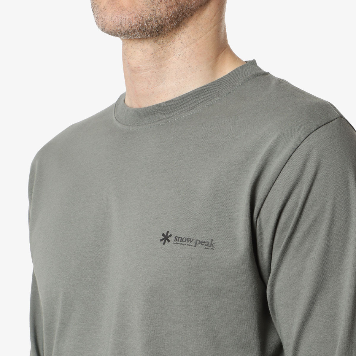 Snow Peak SP One point Logo Long Sleeve T-Shirt