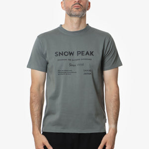 Snow Peak SP Typography T-Shirt