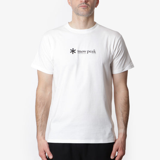 Snow Peak Soft Cotton Logo Short Sleeve T-Shirt