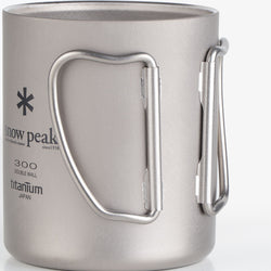 thumbnail Snow Peak Titanium Double Wall 300 Mug, Titanium, Detail Shot 4