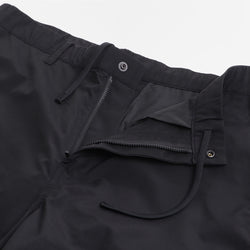 thumbnail Snow Peak Light Mountain Cloth Shorts, Black, Detail Shot 3