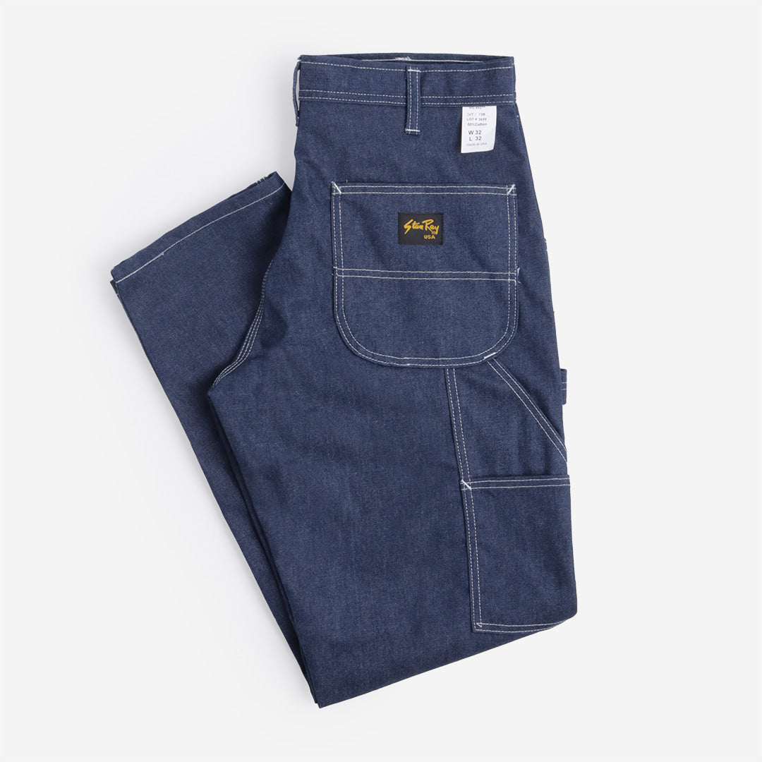 main Stan Ray 80s Painter Pant, Washed Denim, Detail Shot 6