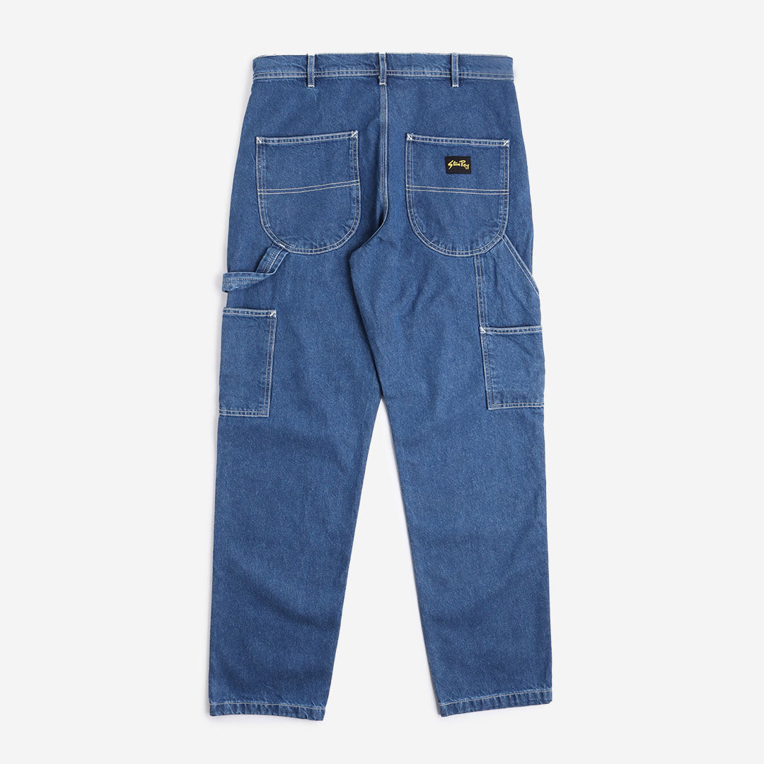 main Stan Ray 80s Painter Pant, Mid Stonewash Denim, Detail Shot 4