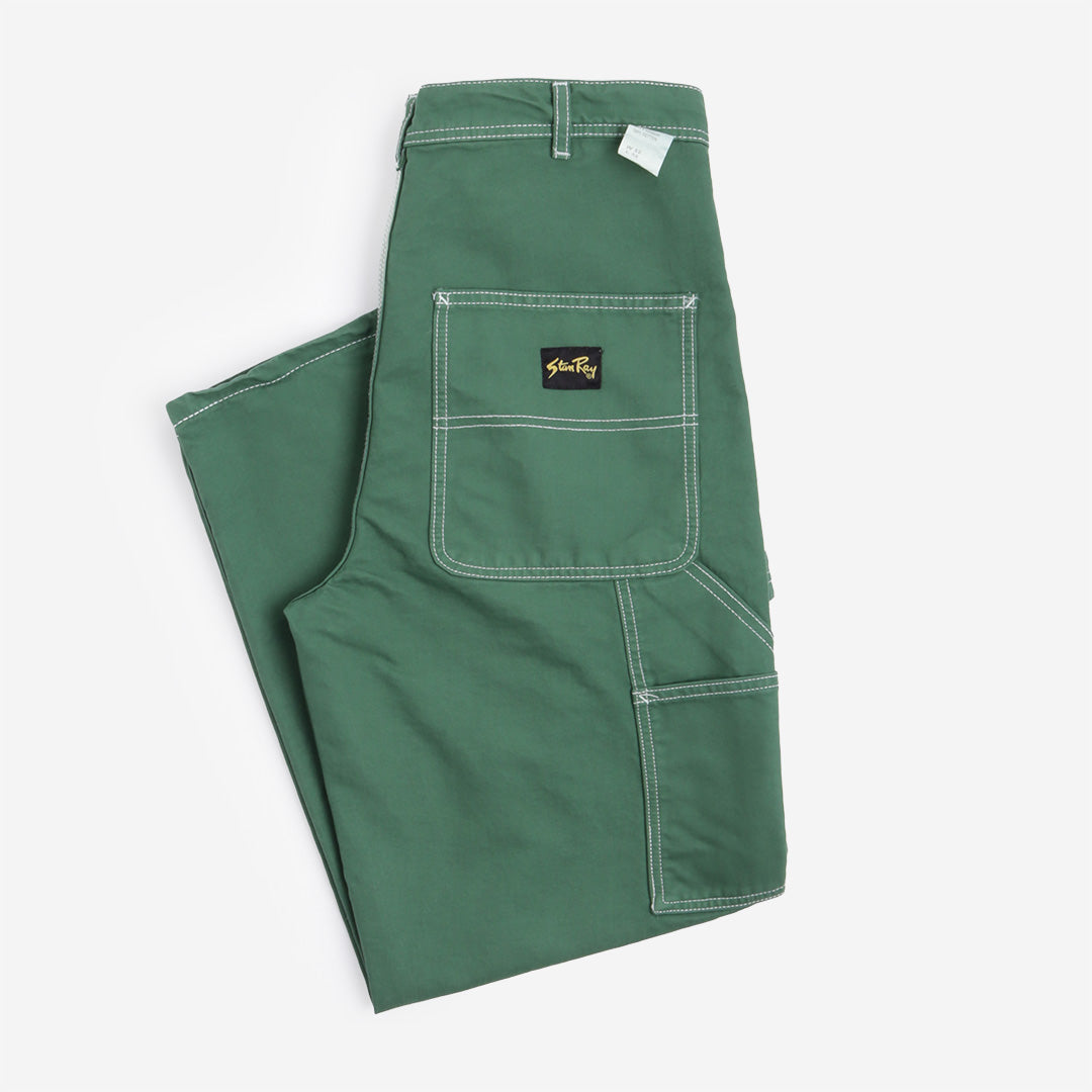 main Stan Ray Big Job Painter Pant, Racing Green Twill, Detail Shot 6