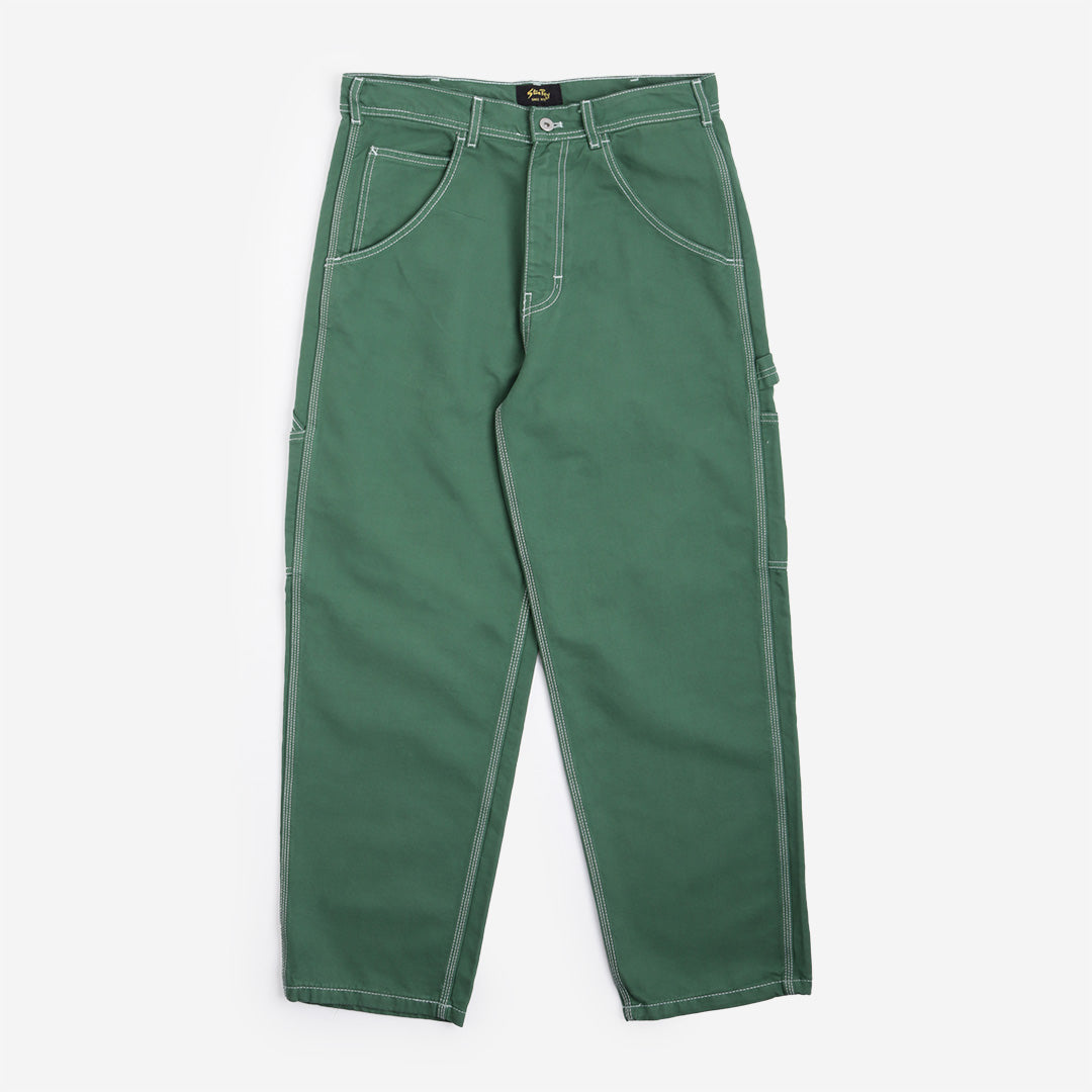 main Stan Ray Big Job Painter Pant, Racing Green Twill, Detail Shot 7