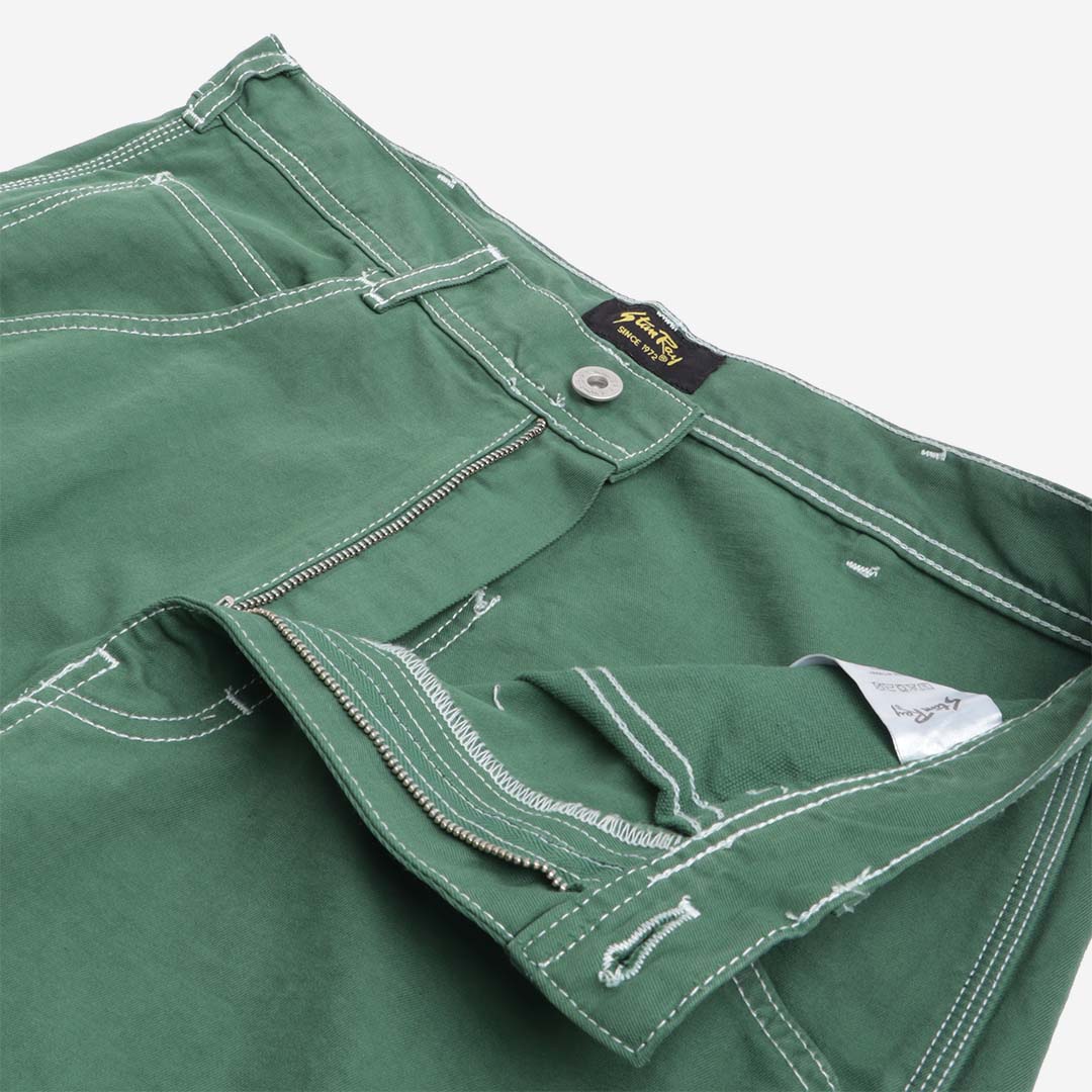 main Stan Ray Big Job Painter Pant, Racing Green Twill, Detail Shot 8