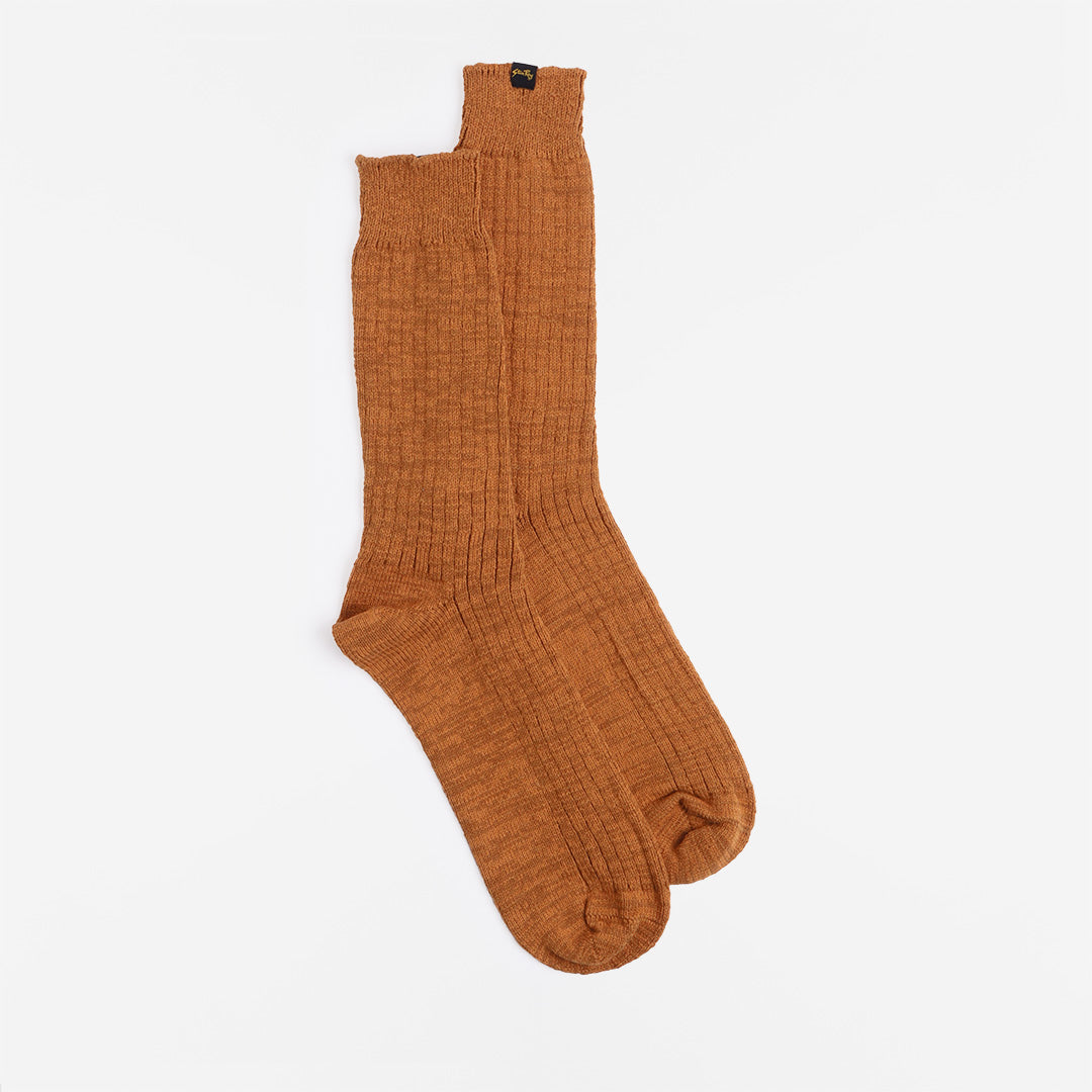 main Stan Ray Field Socks, Khaki Gold, Detail Shot 1