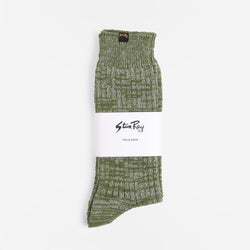 thumbnail Stan Ray Field Socks, Natural Olive, Detail Shot 2