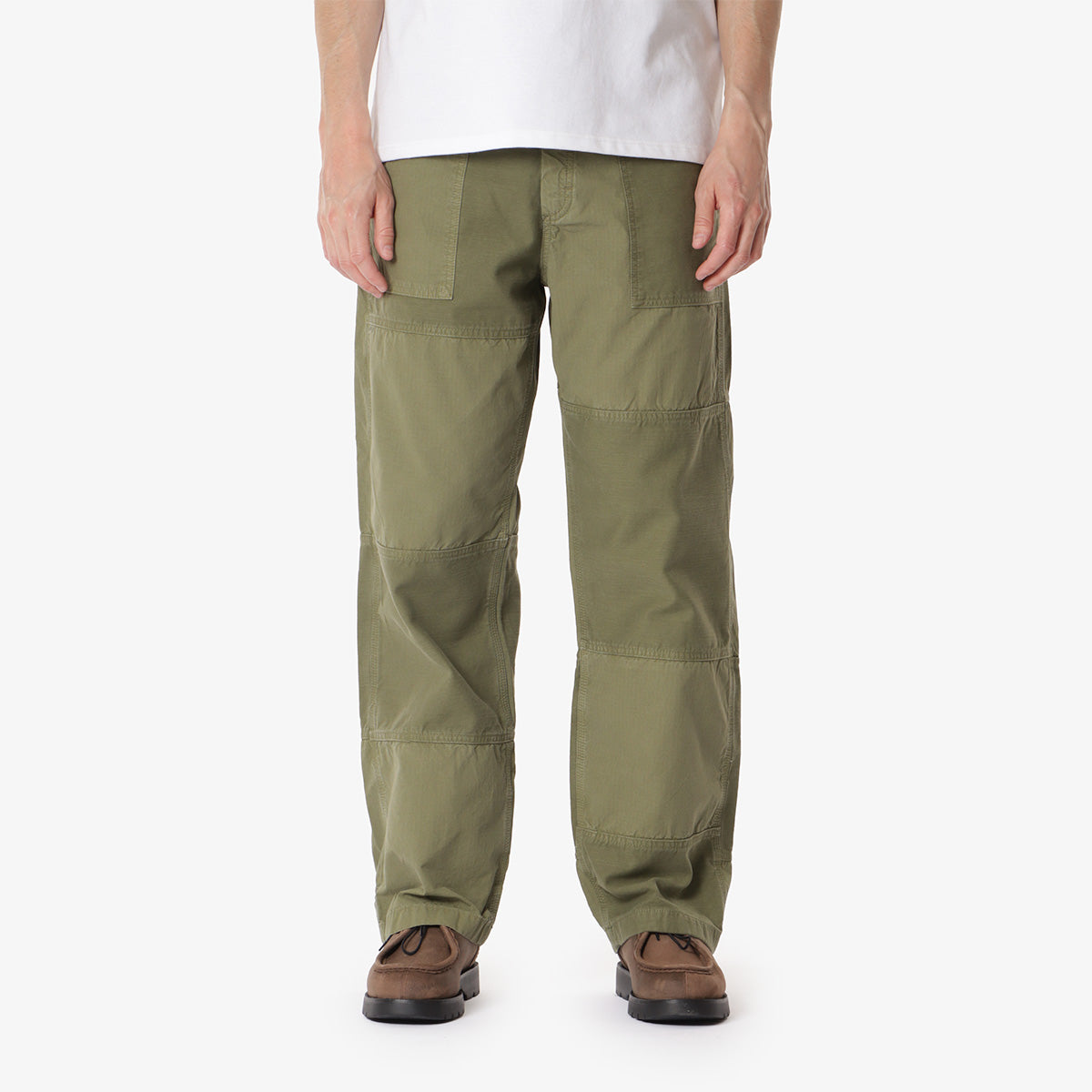 Stan Ray K Pant, Olive Mix RS Sateen, Detail Shot 1