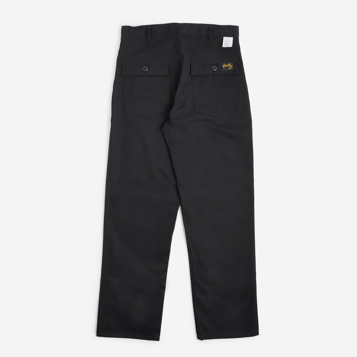 main Stan Ray OG Loose Fit Fatigue Pant - 1100 Series, Black Twill, Detail Shot 8