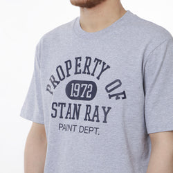 thumbnail Stan Ray Paint Dept T-Shirt, Grey, Detail Shot 2