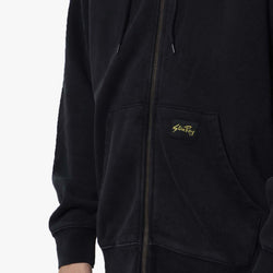 thumbnail Stan Ray Patch Zip Hoodie, Washed Black, Detail Shot 4