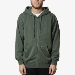 thumbnail Stan Ray Patch Zip Hoodie, Washed Green, Detail Shot 1