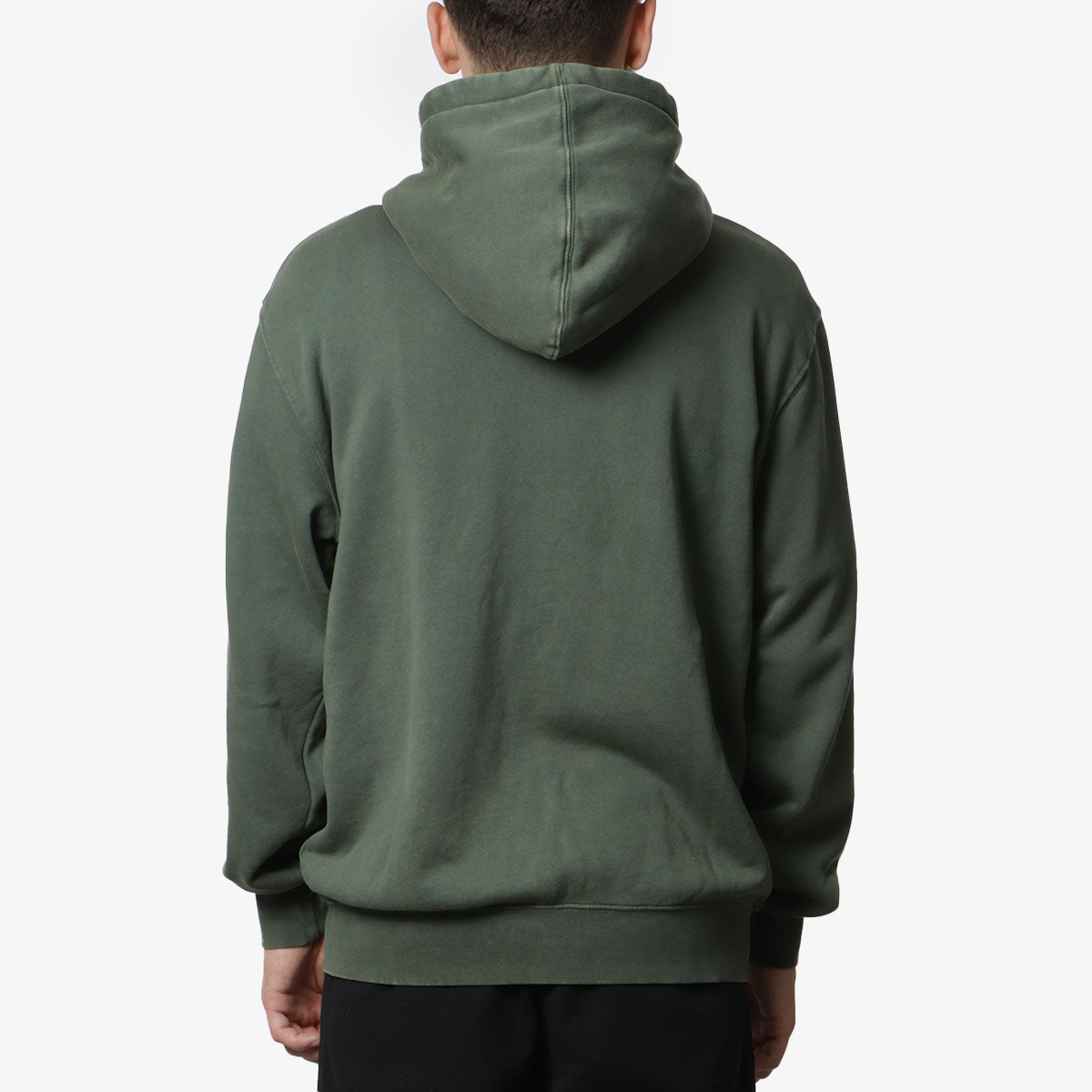 Stan Ray Patch Zip Hoodie, Washed Green, Detail Shot 2