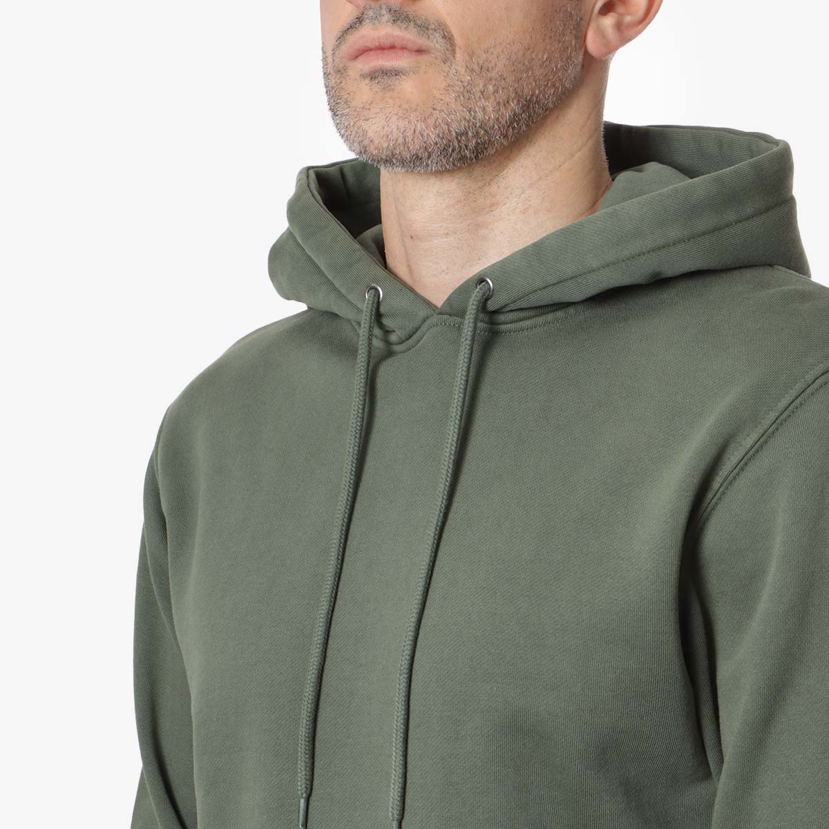 Stan Ray Patch Hoodie, Washed Green, Detail Shot 2